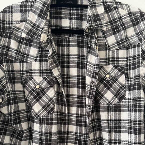 SOLD All Saints Flannel, Men’s Large - Picture 2 of 7